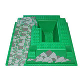 LEGO 3D Platte 2552px6 (Burg)